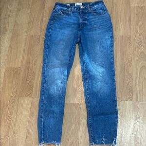 Universal Thread Women's High Rise 90’s Slim Button Fly Blue Jeans Size 4 R